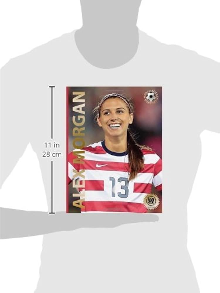 米代表　アレックスモーガン直筆サイン入りフォト/サッカー Alex Morgan アメリカ女子サッカー代表 アレックス・モーガン 証明書付き